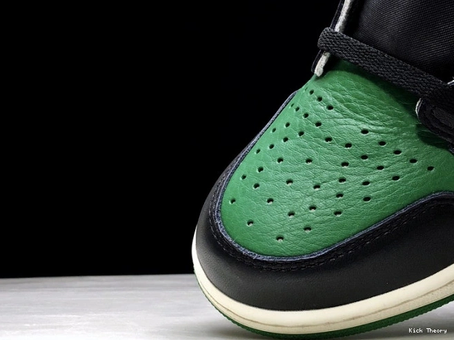 Kick Theory Air Pine Jordan 555088-302 High Green OG 1 NRG Sail-Black 0819